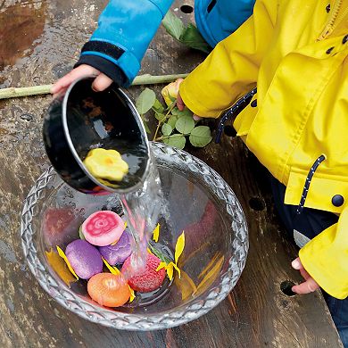 Yellow Door Flowers Sensory Play Stones