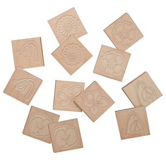 Yellow Door Match Me Sensory Flower Tiles