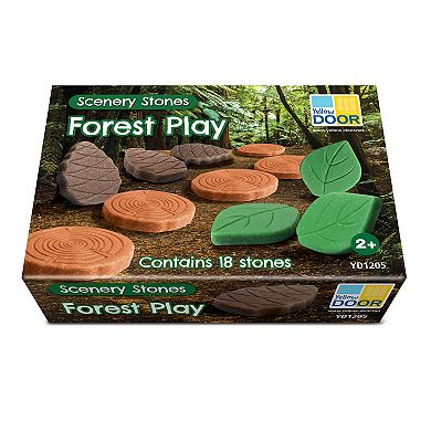 Yellow Door Forest Play Scenery Stones