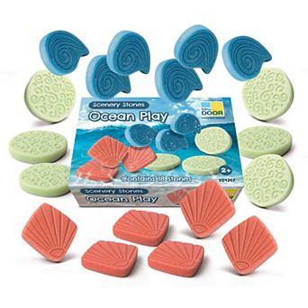 Yellow Door Ocean Play Scenery Stones