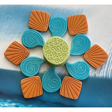 Yellow Door Ocean Play Scenery Stones