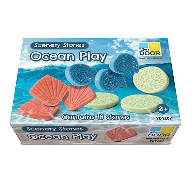 Yellow Door Ocean Play Scenery Stones