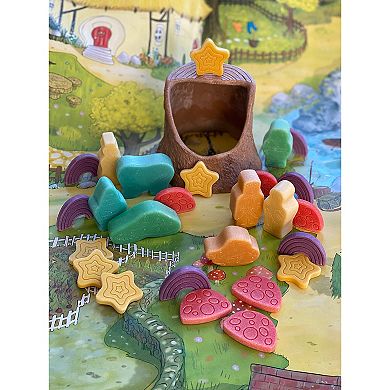 Yellow Door Fairy Tale Play Scenery Stones