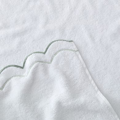 Peri Scallop Cotton Hand Towel