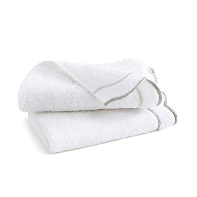 Peri Scallop Cotton Hand Towel