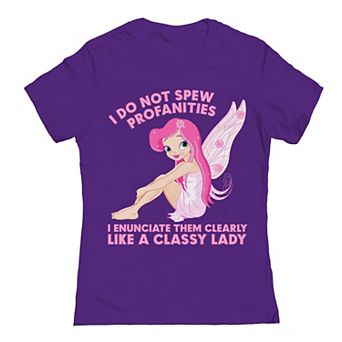 Junior's Classy Lady Graphic Tee