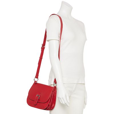 ili Leather RFID-Blocking Saddle Bag