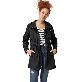 ellos Plus Size Hooded Anorak Jacket