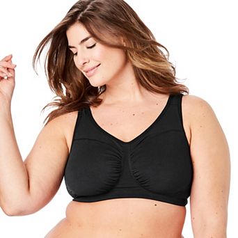 Comfort Choice Women's Plus Size Wireless Leisure Bra