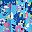 Paradise Blue Multi