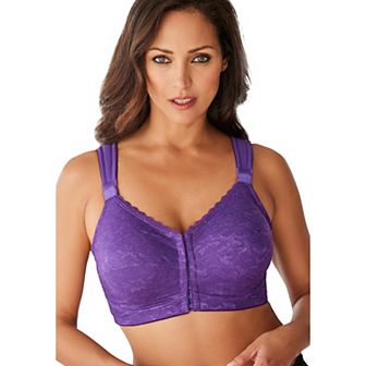 Comfort Choice Women's Plus Size Front Close Wireless Posture Bra