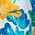 Yellow Painted Floral