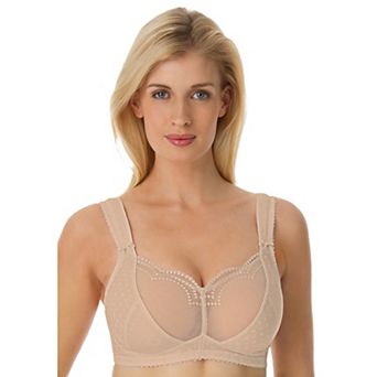 Comfort Choice Women's Plus Size Wireless Gel Strap Bra