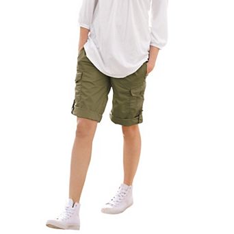 ellos Plus Size Convertible Cargo Shorts