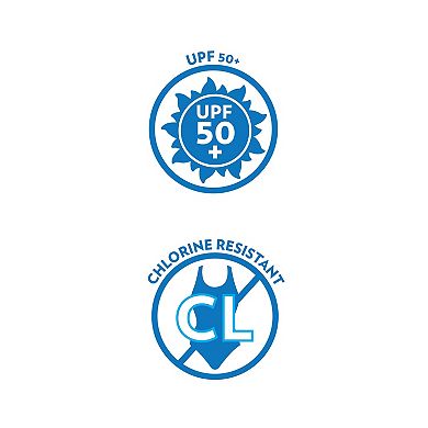 Swim 365 Women's Plus Size Longer Length Short-Sleeve Swim Tunic