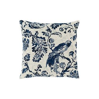 Dulder Traditional Bright Blue Pillow