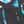 Blue Painterly Leaves