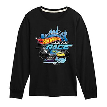 Boys 8-20 Hot Wheels Racing Cars Long Sleeve Graphic Tee