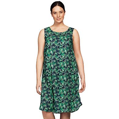 Ellos Plus Size Sleeveless Shift Dress