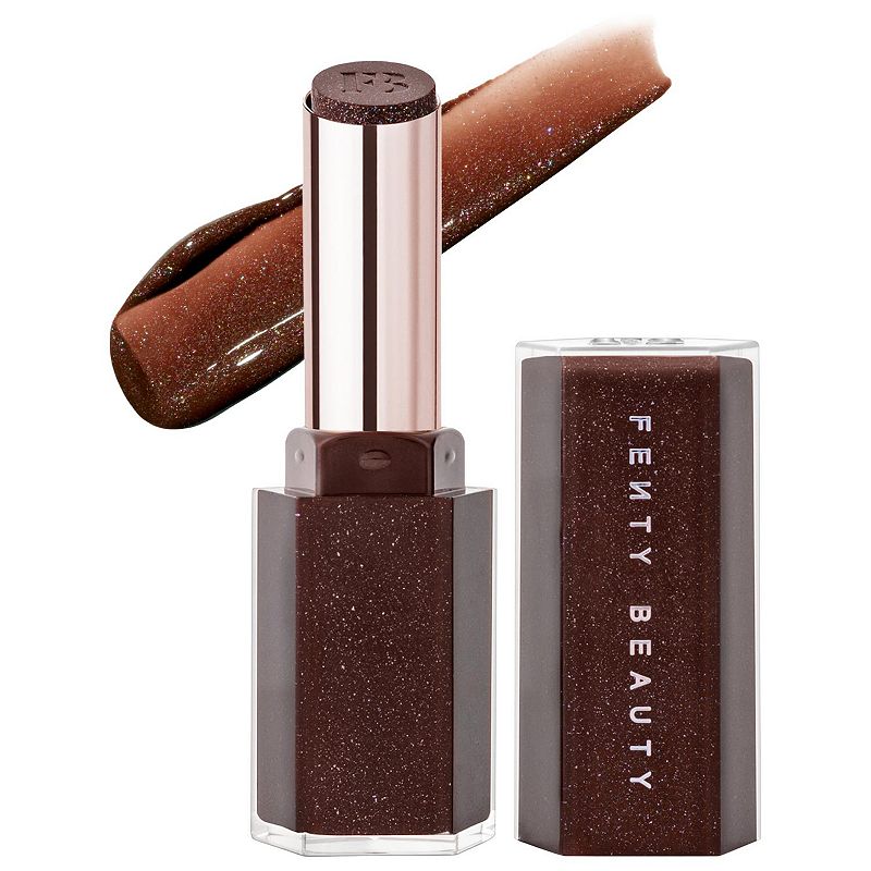 FENTY BEAUTY by Rihanna Gloss Bomb Stix High-Shine Gloss Stick, Size: .12Oz, Chocolit Shimmer