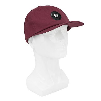 Men's Wembley Relaxed 8-Ball Billiard Patch Baseball Cap