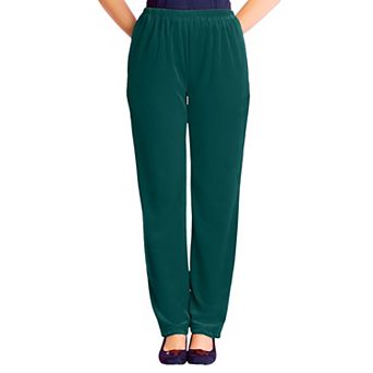 Woman Within Plus Size Velour Pant