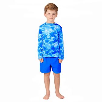 Boys 4-6 ZeroXposur Deep End Sun Top & Swim Shorts Set