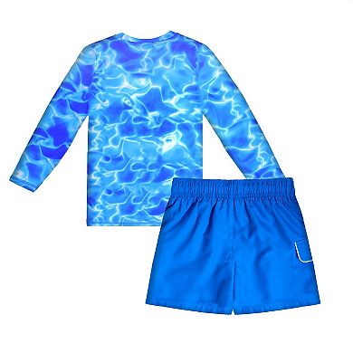 Boys 4-6 ZeroXposur Deep End Sun Top & Swim Shorts Set