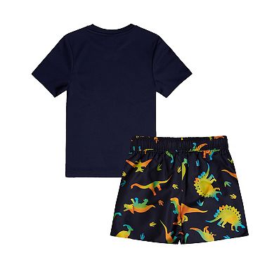 Boys 4-20 ZeroXposur Marine Sun Top & Swim Trunks Set
