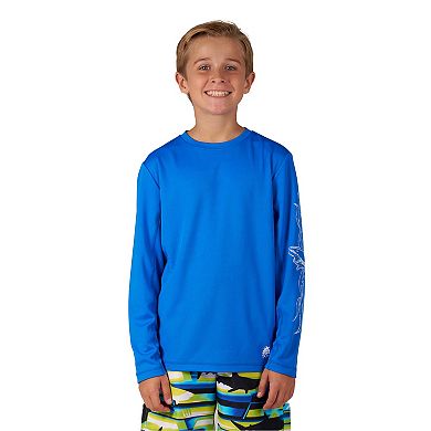 Boys 8-20 ZeroXposur Graphic Hydro Sun Protection Top