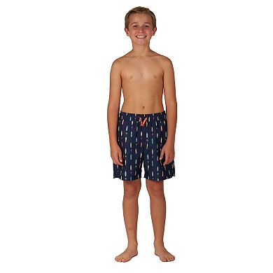 Boys 4-20 ZeroXposur Boardwalk Shorties Swim Trunks