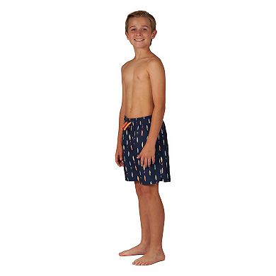 Boys 4-20 ZeroXposur Boardwalk Shorties Swim Trunks