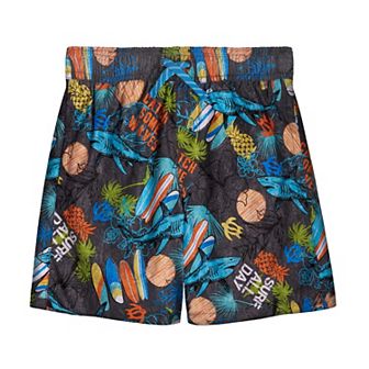 Boys 4-20 ZeroXposur Boardwalk Shorties Swim Trunks