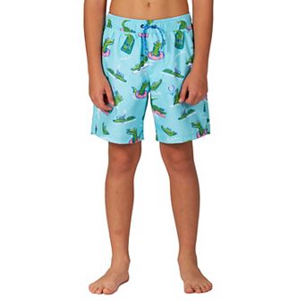 Boys 4-20 ZeroXposur Boardwalk Shorties Swim Trunks