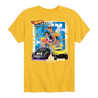 Boys 8-20 Hot Wheels Lets Race Characters Graphic Tee