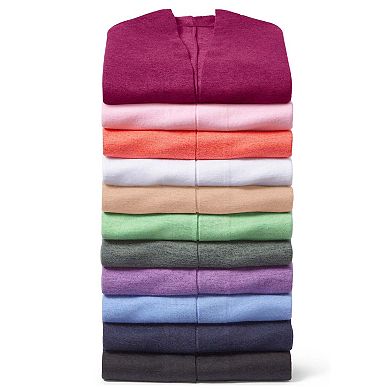 Woman Within Plus Size Lightweight Open Front Cardigan Sweater