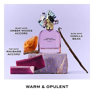 Perfect Elixir Eau de Parfum with Purple Rhubarb, Golden Amber Woods & Vanilla