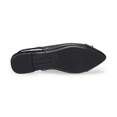 SO® Justine Women's Sling Back Ballet Flats