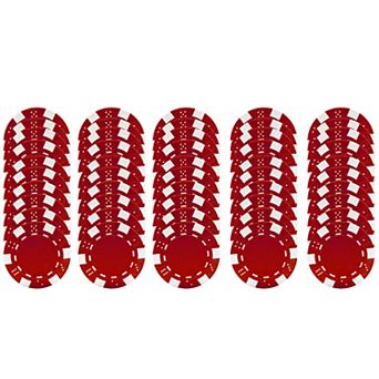 50 pc Set Of Poker Chips