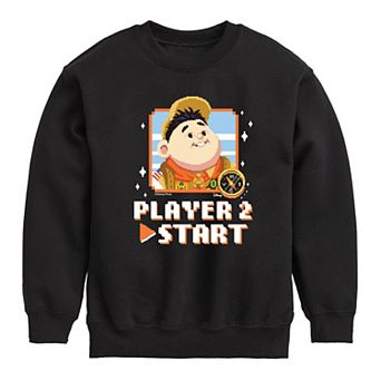 Disney's Up Boys 8-20 Player 2 Russell Crew Fleece Sweatshirt