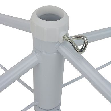 Northlight White Christmas Tree Stand for Artificial Trees