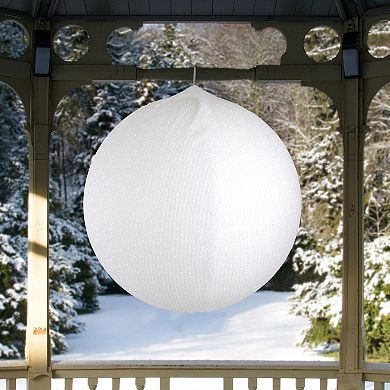Northlight Inflatable Tinsel Christmas Ball Ornament Outdoor Decoration