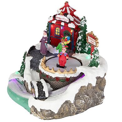 Northlight LED Lighted and Animated Christmas Scene Village Display Decoration