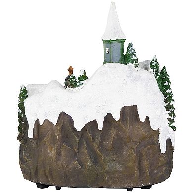 Northlight LED Lighted Animated and Musical Christmas Village Display Decoration