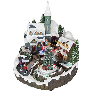 Northlight LED Lighted Animated and Musical Christmas Village Display Decoration