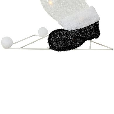 Northlight Lighted Snowman with Snowball Outdoor Christmas Decoration