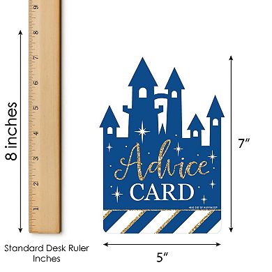 Big Dot Of Happiness Royal Prince Charming Wish Card Activities Advice Cards Game 20 Ct