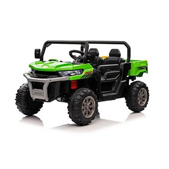 Blazin Wheels 12V Green Utility Truck w/ RC