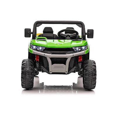 Blazin Wheels 12V Green Utility Truck w/ RC