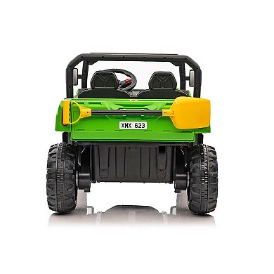 Blazin Wheels 12V Green Utility Truck w/ RC